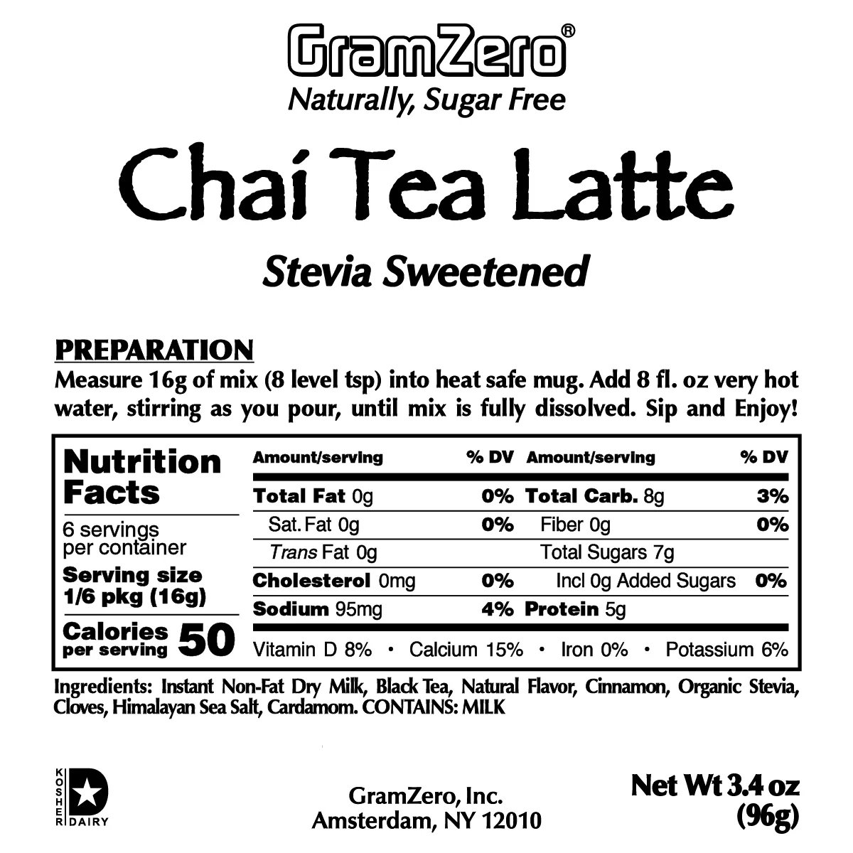 CHAI TEA LATTE Mix ☕ Instant Chai Latte Powder - Image 3